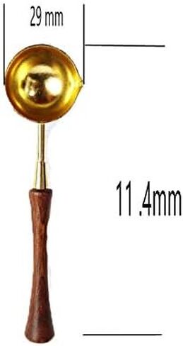 YGHM Moon Smile Wax Seal Stamp Kit - Natural Rosewood Handle | Vintage Style for Moonlit Wedding Invitations, Night-Themed Letters, Gift Sealing & Wine Package Decor in Kuwait