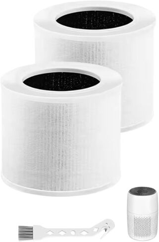 Compatible Core Mini-P Air Purifier, 3-in-1 High-Efficiency HEPA Active Carbon Filter PM2.5 Formaldehyde Odor Clean(1Pcs) in Saudi Arabia