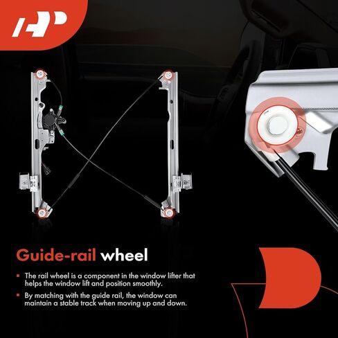 A-Premium Power Window Regulator with Motor(2 Pins) Compatible with Chevrolet Silverado 1500 2500 HD 2007-2013 Tahoe GMC Yukon Sierra Front Driver and Passenger Side in Saudi Arabia