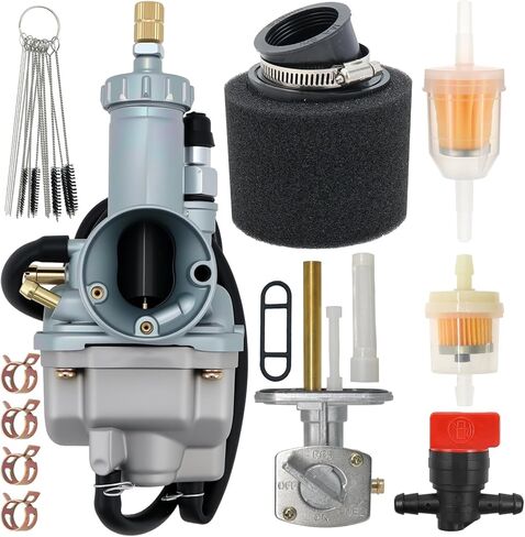 Carburetor for Kawasaki Bayou 220 KLF220 1988-1998 for Bayou 250 KLF250A 2003-2011 Carb with Air Filter Valve Petcock in Saudi Arabia