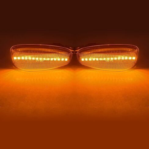 Cnkaka036 Car Auto Front Sequential Flowing Side Marker Light Assembly for Mercedes Benz CLK-Class W202 S202 C208 A208 1996-2001, E-Class W210 S210 1995-1999, SLK-Class R170 1997-2000 in Saudi Arabia