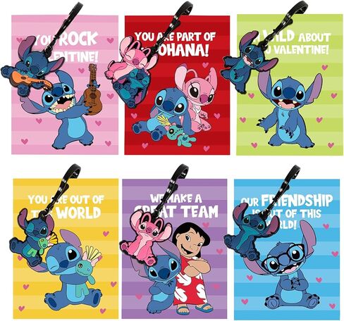 Valentines Day Gifts for Kids, Pack of 24 Valentines Cards for Kids with Cute Keychains, Valentine's Day Greeting Cards for Boys Girls Party Favors, Calssroom Exchange in Saudi Arabia
