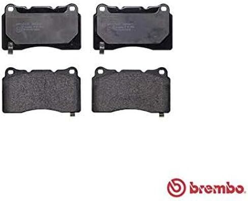 Brembo P09004 مجموعة وسائد فرامل قرصية أمامية من سبائك الصلب منخفضة التساقط CADILLAC/FORD/FORD USA OE # 105506600B in Saudi Arabia