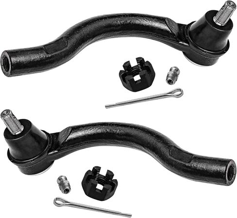 Detroit Axle - 1.8L Front 8pc Suspension Kit for 2006-2011 Honda Civic 2007 2008 2009 2010, 4 Inner & Outer Tie Rods, 2 Sway Bar Links, 2 Boots, Replacement in Saudi Arabia