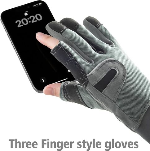 قفازات NAVIS MARINE للإبحار للرجال والنساء، والتجديف، والقوارب، وصيد الأسماك، والتجديف، وجميع الرياضات المائية، وحماية مثالية من الأشعة فوق البنفسجية، وأصابع قصيرة in Kuwait