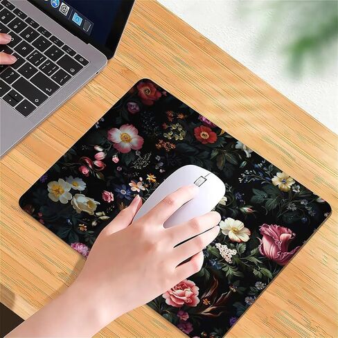 لوحة ماوس مربعة الشكل ونباتات زهور مرسومة بالزيت القديم، تصميم بساط ماوس مخصص ذو ملمس مميز، قماش لوحة ماوس قابل للغسل، قاعدة مطاطية غير قابلة للانزلاق، وسادات فأرة كمبيوتر للفأرة اللاسلكية in Saudi Arabia