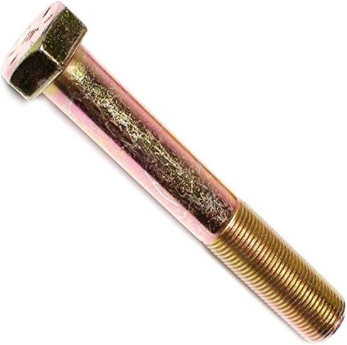 014973254384 براغي سداسية دقيقة من الدرجة 8، 9/16-18 × 5، قطعة-10، أصفر in Saudi Arabia