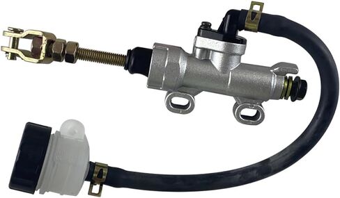 Universal Rear Brake Master Cylinder Compatible with 50cc 70cc 90cc 110cc 125cc 150cc 200cc ATV Dirt Bike Go Karts Motorcycles (Yellow) in Saudi Arabia