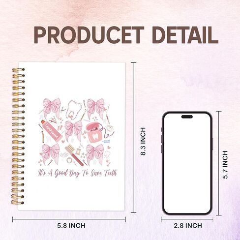 kaowt هدايا مدرس العلوم للنساء مجلة دفتر الملاحظات، الكيمياء الأحياء المعلم الهدايا أجهزة الكمبيوتر المحمولة لتدوين الملاحظات، مجلة مختبر العلوم، كيمياء الأزهار غلاف فني دوامة دفتر 5.5x8.3in in Kuwait