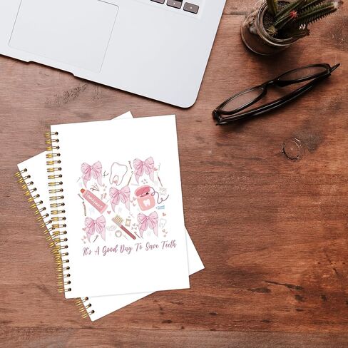 kaowt هدايا مدرس العلوم للنساء مجلة دفتر الملاحظات، الكيمياء الأحياء المعلم الهدايا أجهزة الكمبيوتر المحمولة لتدوين الملاحظات، مجلة مختبر العلوم، كيمياء الأزهار غلاف فني دوامة دفتر 5.5x8.3in in Kuwait