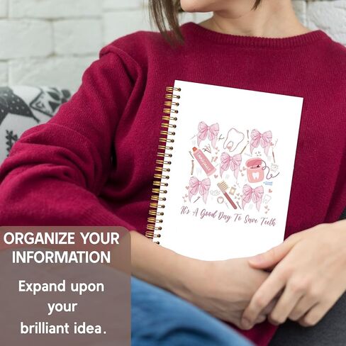 kaowt هدايا مدرس العلوم للنساء مجلة دفتر الملاحظات، الكيمياء الأحياء المعلم الهدايا أجهزة الكمبيوتر المحمولة لتدوين الملاحظات، مجلة مختبر العلوم، كيمياء الأزهار غلاف فني دوامة دفتر 5.5x8.3in in Kuwait