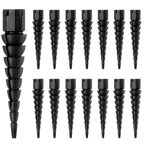 10 Pcs Wood Anchor, Stripped Screw Hole Repair Kit for Wood, Door, Fixing Stripped Screw Holes, Fits Wood Screws Sizes #2 to #16, Screw Holes from Stripped to Gripped, Green in Kuwait
