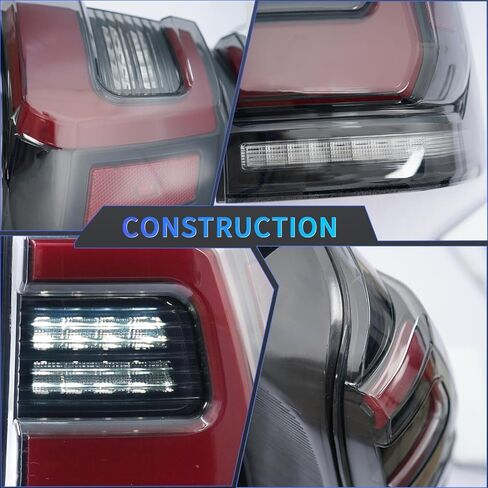 Pair LED Tail Light Assembly For Toyota 4Runner 4th GEN 2003-2009 Start-Up Animation Rear Brake Stop Lamp W/Sequential Turn Signal Left & Right Side in Saudi Arabia