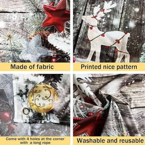 Winter Wonderland Backdrop, Winter Wonderland Themed Party Decorations, Winter Photo Backdrop Photography Background for Baby Shower, Birthday, Christmas Party Decorations, 71 x 43 Inches in Saudi Arabia
