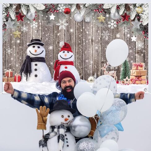 Winter Wonderland Backdrop, Winter Wonderland Themed Party Decorations, Winter Photo Backdrop Photography Background for Baby Shower, Birthday, Christmas Party Decorations, 71 x 43 Inches in Saudi Arabia