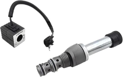 1PCS Excavator 60 Intelligent Pilot Traveling Fast And Slow Electromagnetic Valve Coil Excavator Accessories(12V) in Saudi Arabia