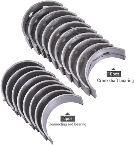 28 مللي متر STD 25 50 75 100 ربط قضيب العمود المرفقي مجموعة تحمل الرئيسية ل CBR250 MC22 CB250 (كبيرة الحجم 0.75) in Kuwait