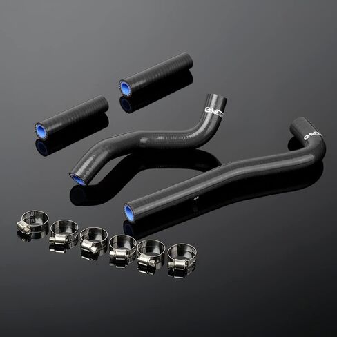 G-PLUS Silicone Radiator Coolant Hose Kit Clamps Compatible With Honda CR500 1995 1996 1997 1998-2001 Red in Saudi Arabia