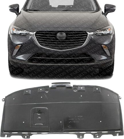 Front Engine Splash Shield Under Cover Direct Replacement Compatible with 2016-2022 Mazda CX-3 MA1228124 D10J5611Y-PFM in Saudi Arabia