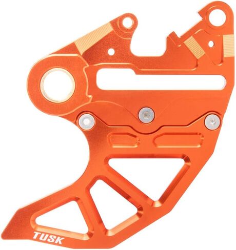 Tusk Rear Brake Caliper Support w/ Brake Disc Guard Orange For KTM 250 EXC-F 2017-2019 in Saudi Arabia