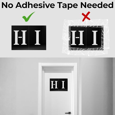 2 Inch Adhesive Number and Letter Stencils for Painting, 315 Peel and Stick Painting Stencils Vinyl for DIY Crafts on Wall, Glass, Fabric, Wood & Mailbox (StarStik) in Saudi Arabia