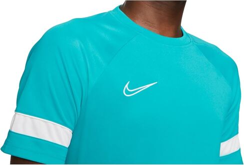 Nike Mens Academy Fitness Workout Shirts & Tops White S in Saudi Arabia