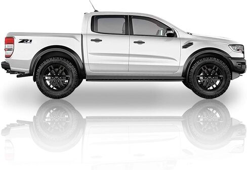 Z71 4x4 Decals Stickers for Chevrolet Silverado (2007-2013) 1500 2500 HD 2Pcs (Black) in Saudi Arabia