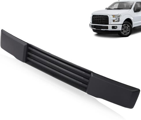 غطاء المصد الأمامي G-PLUS مع سخان كتلة وبدون مصاريع شبكية متوافقة مع Ford F150 2015 2016 2017 FL3Z-17E810-AA FL3Z-17A385-A in Saudi Arabia