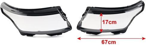 Chcury1 Car Left Side Lighting Lamps Assembly, Front Headlamp Headlamp Lens Cover Lampshade Len Shell For Land Rover For Range Rover 2018-2022, Left in Kuwait