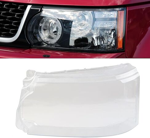 Chcury1 Left Side Car Headlamp Lamp Cover, Headlight Shell Cover Lighting Shell For Land Rover For Range Rover Sport 2010-2013, Left in Saudi Arabia