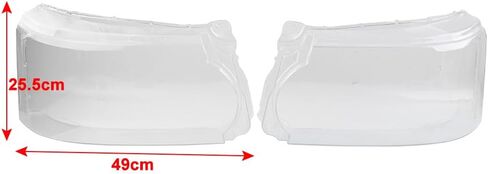 Chcury1 Left Side Car Headlamp Lamp Cover, Headlight Shell Cover Lighting Shell For Land Rover For Range Rover Sport 2010-2013, Left in Saudi Arabia