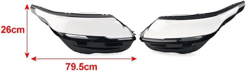 Chcury1 Car Right Side Headlight Headlamp Shell Cover, Front Lighting Lamp Headlight Assembly Shell For Land Rover For Range Rover Velar 2017-2022, Right in Kuwait