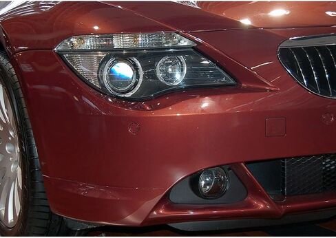 Compatible With BMW 6 Series E63 630 645 650 2004-2007 Front Headlight Lens Cover - Auto Case & Glass Lampshade(A Piar) in Saudi Arabia