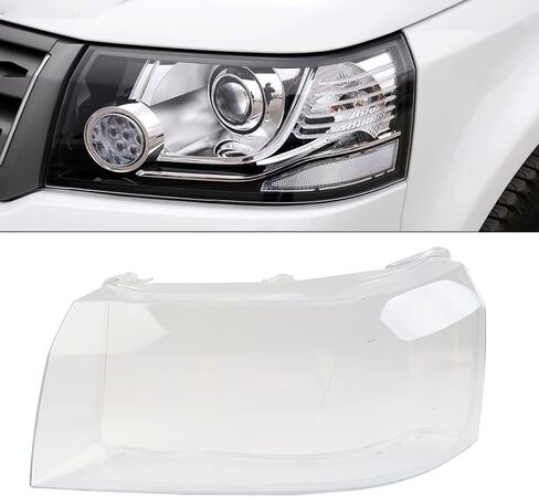 Chcury1 Left Side Car Headlamp Lamp Cover, Headlight Shell Cover Lighting Assemblies Shell For Land Rover Freelander 2 2013-2015, Left in Kuwait
