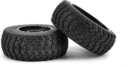 1/10 Short Course Truck Climbing Tires and Wheels Type Diameter110mm (2),With Insert Hex 12mm For HSP HPI Slash Arrma Senton HuanQi Vkar Kyosho Losi 10SC Kingtair tamiya RC Model remote control Cars in Saudi Arabia