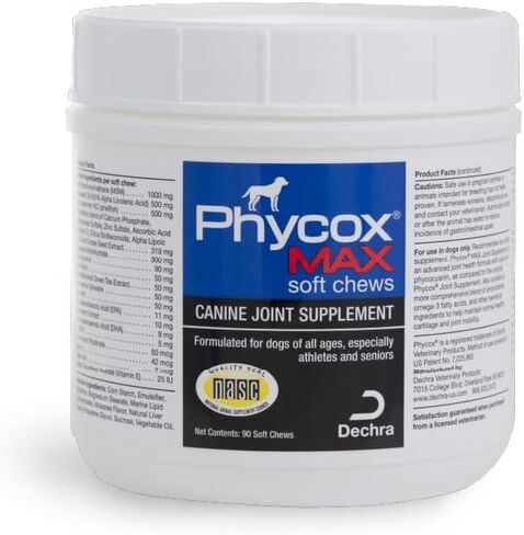 Phycox HA هيبوالرجينيك لدغات صغيرة الملحق المشترك للكلاب، 120ct in Kuwait