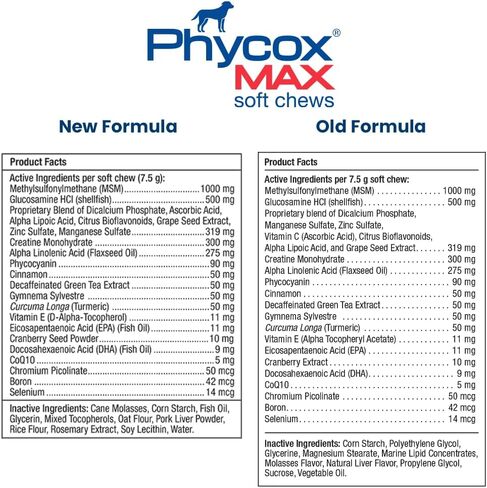 Phycox HA هيبوالرجينيك لدغات صغيرة الملحق المشترك للكلاب، 120ct in Kuwait