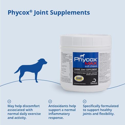 Phycox HA هيبوالرجينيك لدغات صغيرة الملحق المشترك للكلاب، 120ct in Kuwait