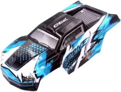 1/16 RC Car Shell Body RC Trucks Body Shell Modification Sturdy Accessories Spare Parts for 16101 16102 Hobby Car Truck, Red in Kuwait