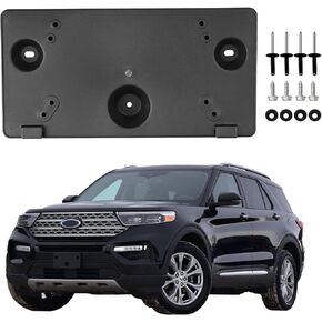 حامل إطار لوحة الترخيص الأمامي مع مسامير متوافقة مع Ford Ranger 2019 2020 2021 2022 2023 KB3Z-17A385-A FO1068176 in Kuwait