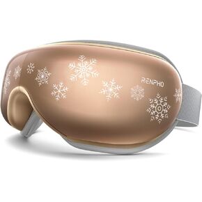 RENPHO Eye Massager with Heat, Heated Eye Mask for Migraines, Eye Care Machine, Migraine Relief, Face Massager to Relax, Eye Strain Dark Circles Eye Bags Dry Eye, Christmas Birthday Gift for Women Men in Kuwait