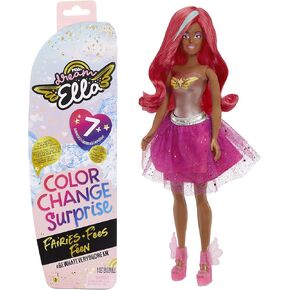 MGA Entertainment Dream Ella Color Change Surprise Fairies, Yasmin Pink Fashion Doll with 7+ Surprises Including Outfit, Castle Play Pretend Gift for Kids, Toys for Girls & Boys Ages 3 4 5+ Years in Kuwait