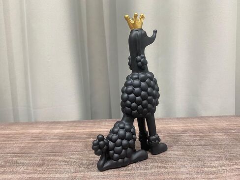 تمثال بودل أسود من Artgenius Golden Crown، صغير (أسود) in Saudi Arabia