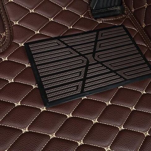 Car Floor mat for Mercedes Benz A B C CLA CLS CLK GLE GLS GLA GLK GL ML G S GLC SL CL SLC R SLK Custom Waterproof Car Liner Carpets Cargo (Embroidery Custom Word, Black with Beige 2) in Saudi Arabia