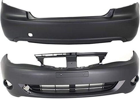 غطاء المصد الأمامي والخلفي Garage-Pro متوافق مع 2008-2011 Subaru Impreza Primed، سيدان، مجموعة من 2 in Saudi Arabia