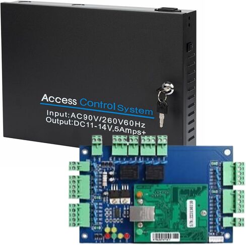 Professional Single Door Wiegand 26 bit TCP/IP Network Access Control Board Panel Access Controller Door Security Control in Kuwait