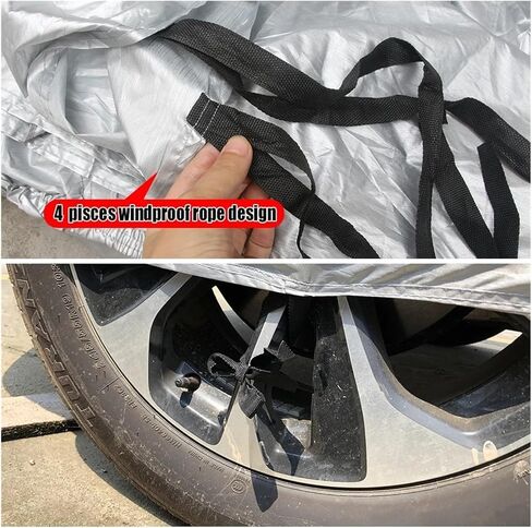 Car Cover ，Compatible with Daihatsu Copen 2002-2025 Windproof Auto Outdoor Sun Rain Snow Dust Prevent Cover in Saudi Arabia