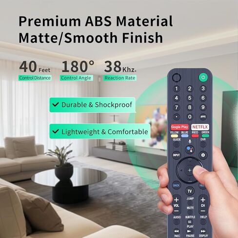 RMF-TX810U TV Remote Control for Sony 2023 TVs（Most）,No Voice in Saudi Arabia
