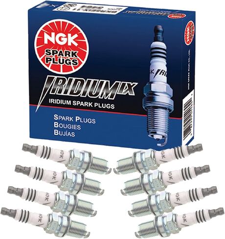 NGK Set of 8 Iridium IX Spark Plugs For Audi BMW Land Rover Porsche Toyota VW in Saudi Arabia