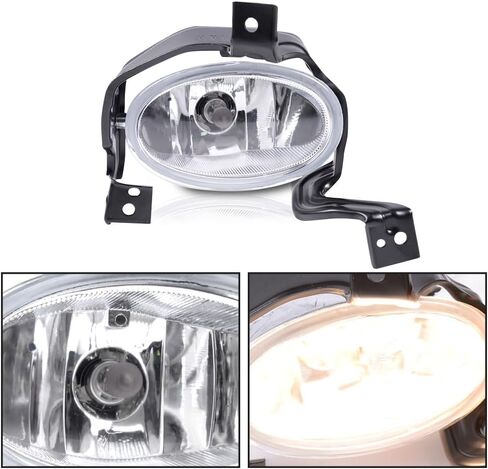 PIT66 Front Bumper Fog Lights Compatible with Honda CRV 2010-2011 Driver & Passenger Side HO2593126, HO2592126 Clear in Saudi Arabia